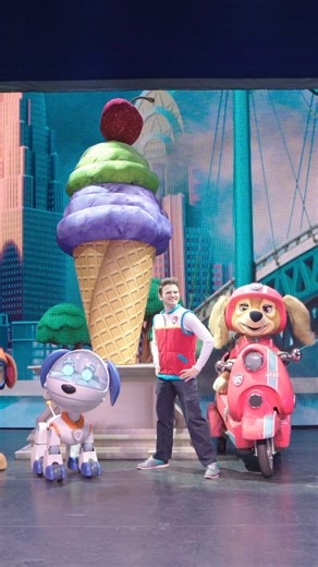38K views · 108 reactions | What’s better than an ice cream cone? An ice cream cone statue! Comment a  if you and your kids love ice cream! | PAW Patrol Live! | Facebook