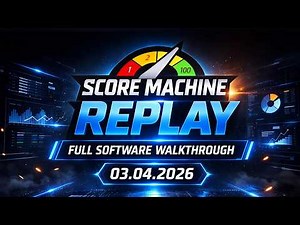 Score Machine Live Replay | Full Software Walkthrough & Data Overview (March 4, 2026)