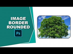 how to make image border rounded in photoshop
