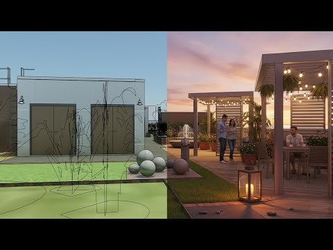 AI Render in Revit - Gemini Nano Banana + Render Tree