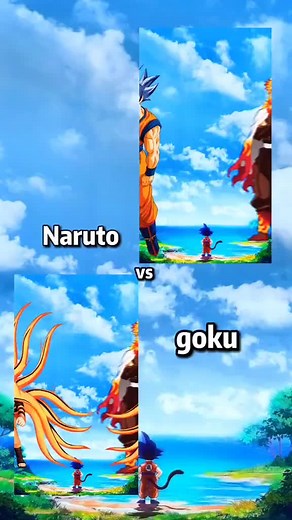Goku vs naruto Free edit #freeedits #freeedits #dragonballsuper #freeedit #animetiktok #animevs #anime #dragonball
