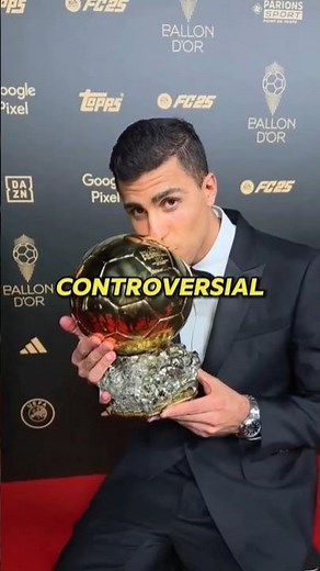 Rodri Changed After Winning the Ballon d'Or 😳#shorts