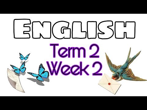 English Lesson - Grade 2 - Term 2 (Week 2)