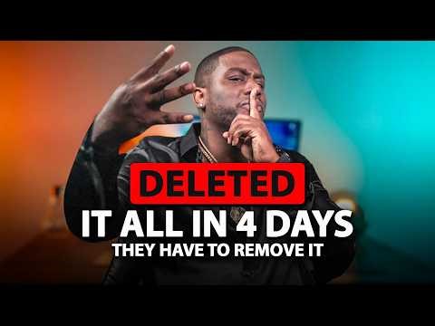 This New Law Makes The Credit Bureaus Remove Everything In 4 Days!