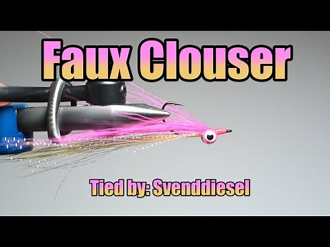 How to Tie A Faux Clouser Fly Pattern