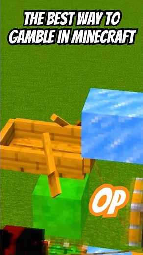 THE BEST GAMBLING MACHINE IN MINECRAFT! #minecraft #redstone #minecraftshorts