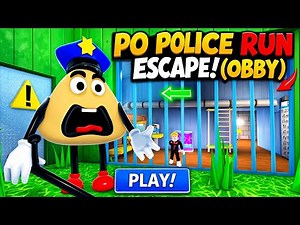 PO POLICE RUN ESCAPE! (OBBY)
