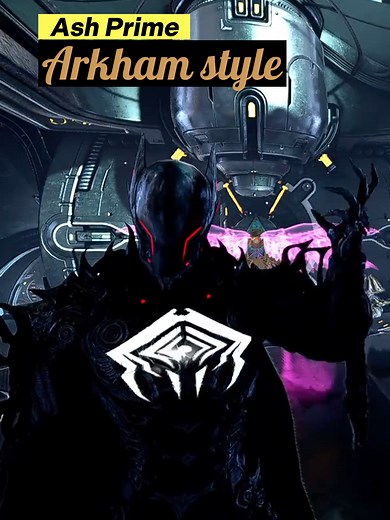 Ash Batman Fashion #warframe #warframecommunity #Ash
