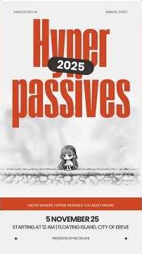 #HyperPassives #YouMustKnow #NightWalker #MaplestoryM