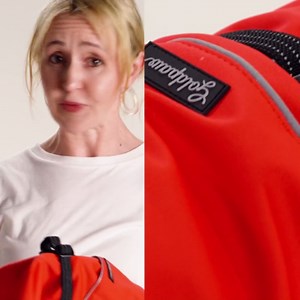 Goldpaw Rainpaw Waterproof Dog Raincoat - Durable Dog Rain Jacket for Medium Dogs - Easy to Wear, Adjustable, Premium Pet Outerwear - Made in The USA - Machine Washable - Yellow - Size 20