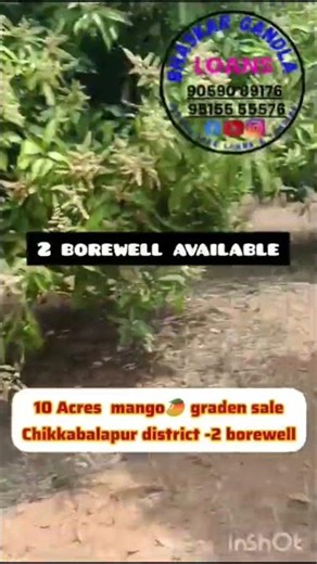 10 ACRES garden sale || Chikkaballapur