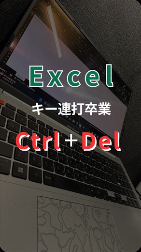 じゃん｜１日１分マネるExcel時短術 on Instagram: "【おさらい】 『Ctrl』+『Delete』 ⇒カーソルより後ろの文字を削除 ～～～～～～～～～～～～～～～～～～～～～ 初めての方も、苦手な方も 『今日も一個覚られえた！』 の足跡が残せたら嬉しいです ***************************************** じゃん｜１日１分マネるExcel時短術 ❒Excel初めてさん大歓迎🔰‪ ❒どんなに苦手でも''すぐに習得'' 気になるものは実務でどんどん使ってみてください☺️✨️ よく使うものから無理なくが一番いいです‼️ 少しでも皆さんにお役に立てますように🍀* ゚ ******************************************"