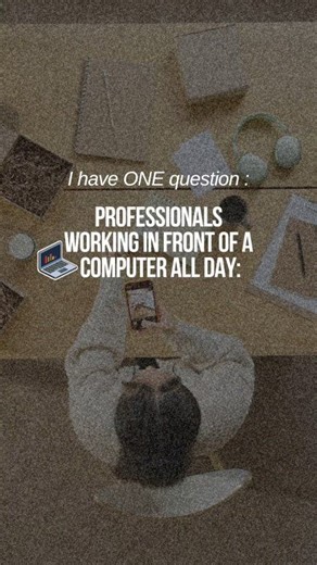 are you sitting or standing more at work? do you have a desk that...