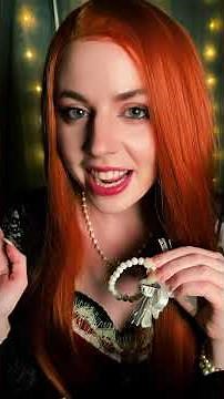 ASMR Vampire Is Obsessed with You (Crinkly Tingly Sounds) #shorts #asmr #asmrsounds