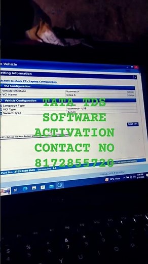 TATA TDS Software activation process #tats tds #cvbu flashing #tata software update