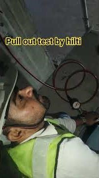 pull out test by hilti
