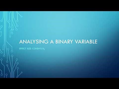 Concept - Cohen h (one-sample) - Effect size for binomial test
