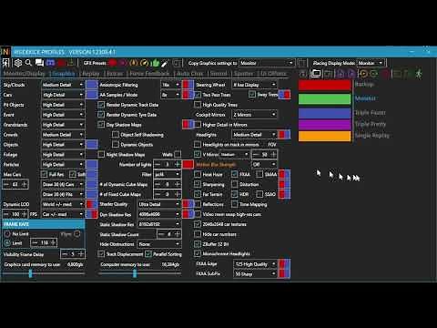 iRacing Custom Profiles