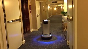70K views · 615 reactions | Room Service Robot Delivering Snack | Surender Prasad | Facebook