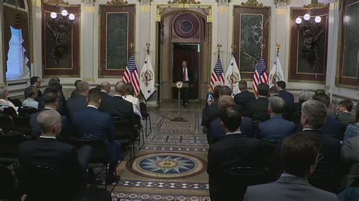 Vice President JD Vance swears in Dan Driscoll