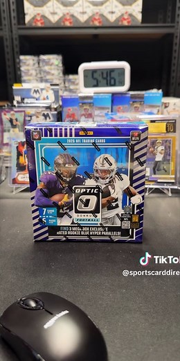 2025 Panini Donruss Optic Football Mega Box Review