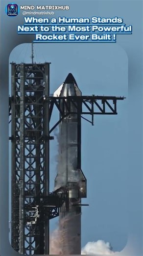“Super Heavy Rocket vs Human 🤯 | Mind-Blowing Size Comparison! 🚀 #Shorts #SpaceX”