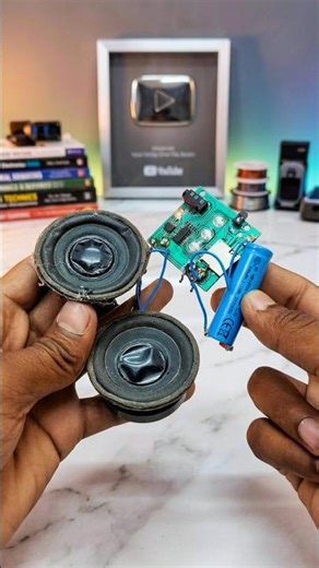 Homemade Bluetooth Speaker Making | Bluetooth Module Speaker Testing | #shorts #experiment #project