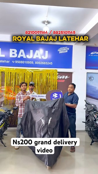 🏍️ Bajaj Pulsar NS200 Grand Delivery | All Features