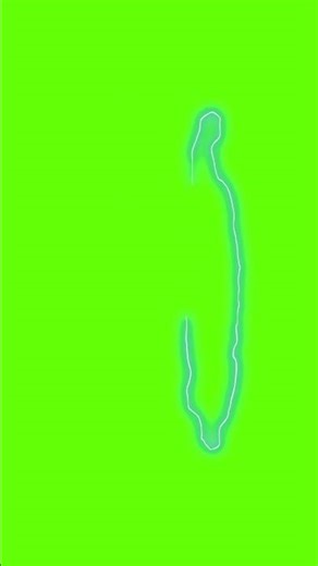 Lightning Pulse Effect - Electric Motion Element #greenscreen #capcutedit #overlay