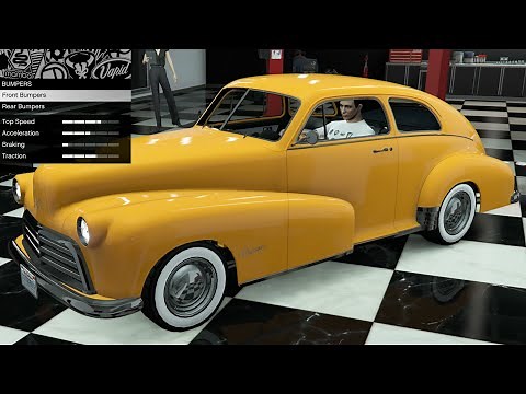 GTA 5 - DLC Vehicle Customization - Classique Broadway (1946 Oldsmobile 66 Club Sedan)