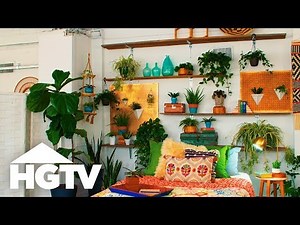 Way to Grow: How to Create a Jungle Look in Your Bedroom | HGTV