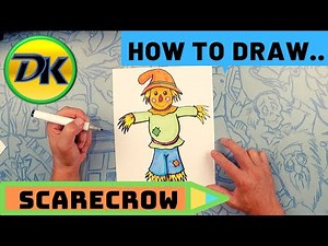 How to Draw a Scarecrow