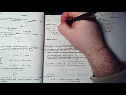 Let's Study | Basic Mathematics - Exercises 1.a,b,c - Section 3 Rules of Multiplication and Powers