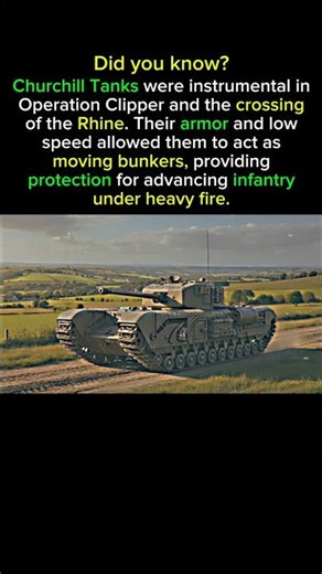 The Churchill Tank That Led Infantry Across the Rhine