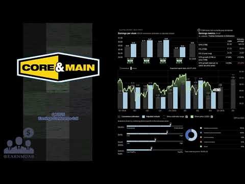 $CNM Core & Main Q4 2025 Earnings Conference Call