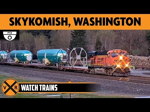 Skykomish, Washington, USA | LIVE Train Camera (PTZ)