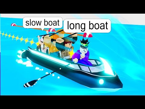 I Used the LONGEST Boat to Go FAST BUT I Can't SLOW DOWN!