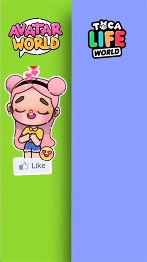 🤯 Avatar World or Toca Boca? Only ONE can win! Watch till the end! 🔥 #avatarstory #tocaboca