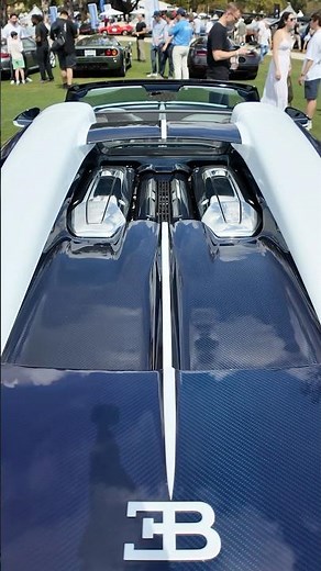 The Bugatti Mistral, the final road-going Bugatti powered by the legendary 8.0-liter quad-turbo W16.