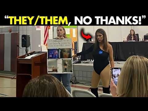 BASED Mom EXPLODES at School Board Meeting! Room Nearly Evacuated!