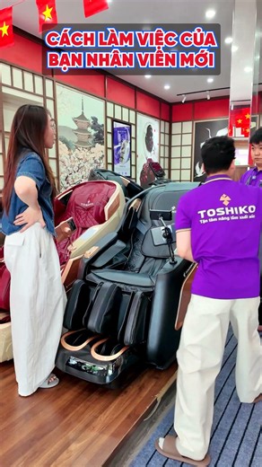 Lần đầu đi làm nên hơi bỡ ngỡ #toshiko #shortvideo #funny #newbie