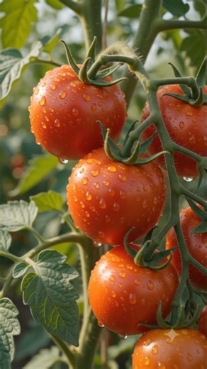🍅 Amazing Ripe Tomato Harvest 🍅 | Beautiful Red Tomatoes on the Plant #Shorts