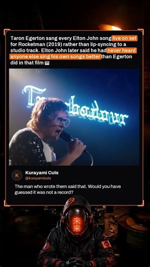 Taron Egerton Sang Every Song Live | Rocketman (2019)