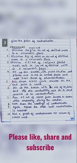 Conductometric titration of strong base and weak acid