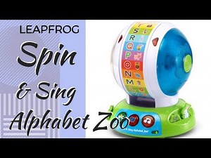 LeapFrog Spin & Sing Alphabet Zoo - Unboxing & DEMO