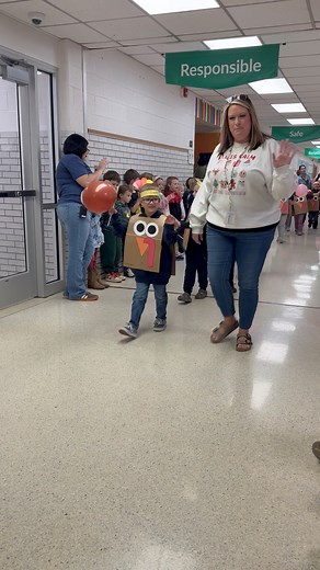 9.6K views · 184 reactions | Gobble, gobble! 旅 Our Kindergarten students marched their way into the holiday season with their annual parade! | Dublin Elementary School | Facebook
