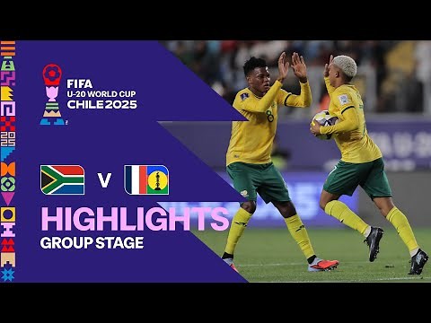 South Africa vs New Caledonia Highlights | FIFA U-20 World Cup Chile 2025