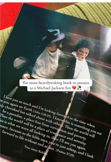 The Heartbreaking Michael Jackson Memorial Book