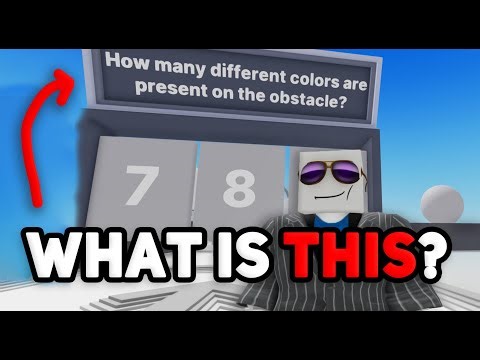 Roblox obby but guess the right responses...