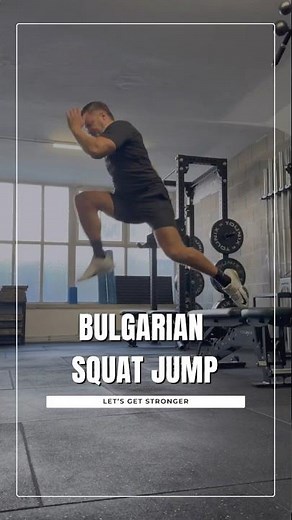 Bulgarian Squat Jump